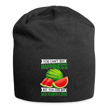 Watermelon Paste Angurie Arbuse Gift - Jersey Beanie - black - Front