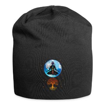 Meditation - Jersey Beanie - black - Front