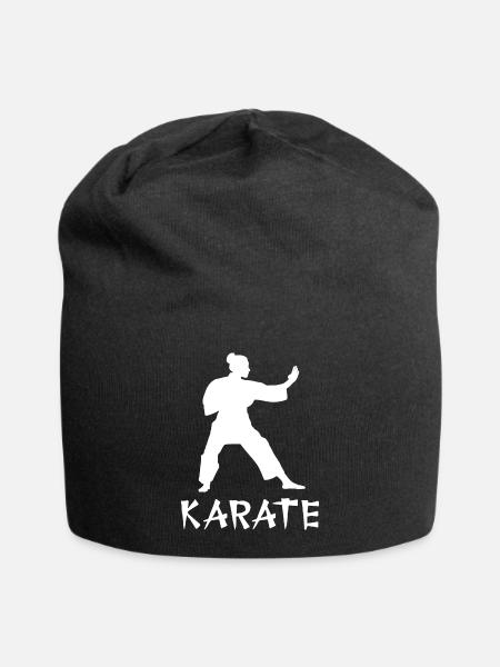 Karate - Jersey Beanie - black