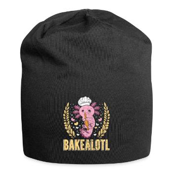 Boulangerie Bakealotl Amateurs de pâtisserie Cuisson du pain - Bonnet en jersey - noir - Devant