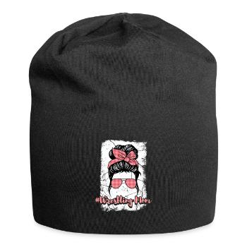 Lutteur lutteur Fight Wrestling Ringer cadeau - Bonnet en jersey - noir - Devant