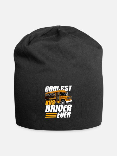 Bus Driver Bus Driver Bus Schuhlbus Gift - Jersey Beanie - black