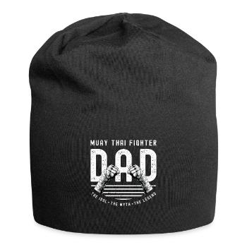 Muay Thai Fighter Dad The Idol The Muay Thai Lover - Jersey Beanie - black - Front