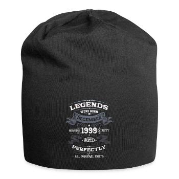 December Vintage 1999 24th Birthday Legend - Jersey Beanie - black - Front