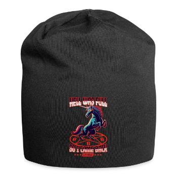 Hell Was Full So I Came Back - Lifeerror - Jersey-Beanie - Schwarz - Vorne