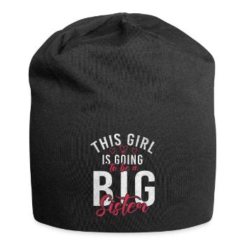 Sister Gifts - Jersey-Beanie - Schwarz - Vorne