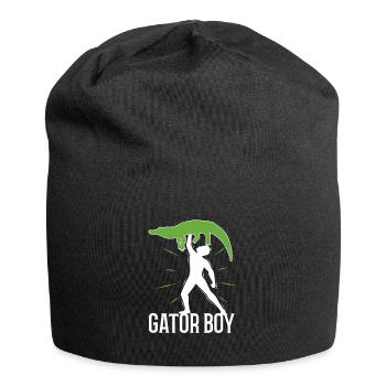 Gator Boy - Bonnet en jersey - noir - Devant