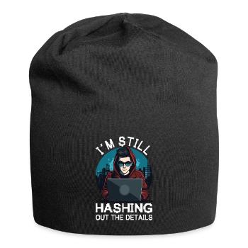 Cybersécurité Art Hacking Amateur Informatique Nerd - Bonnet en jersey - noir - Devant