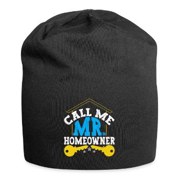 Mr. Homeowner - Jersey-Beanie - Schwarz - Vorne