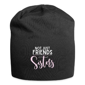 Sister Gifts - Jersey-Beanie - Schwarz - Vorne