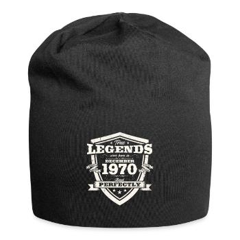 Décembre Vintage 1970 53ème Anniversaire Vintage - Bonnet en jersey - noir - Devant