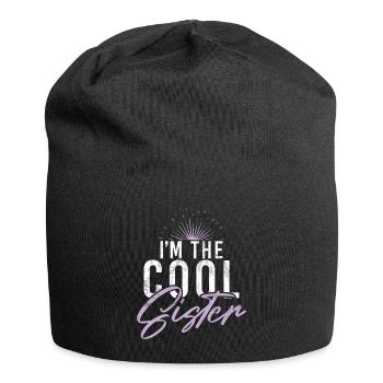Sister Gifts - Jersey-Beanie - Schwarz - Vorne