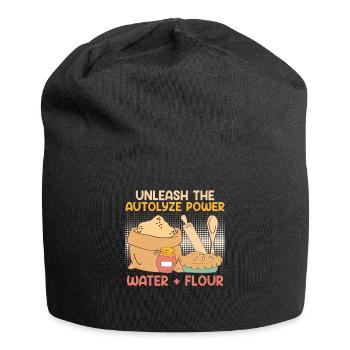 Baker Libérez le pouvoir de l’eau et de la farine - Bonnet en jersey - noir - Devant