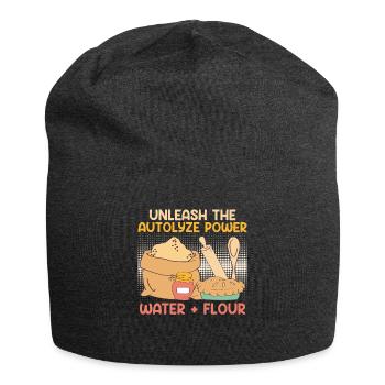 Baker Unleash the Power Water and Flour - Jersey Beanie - charcoal grey - Front