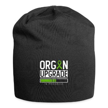 Don d’organes Greffe d’organes Don d’organes - Bonnet en jersey - noir - Devant