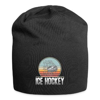 Eishockey Hockey sur glace - Bonnet en jersey - noir - Devant