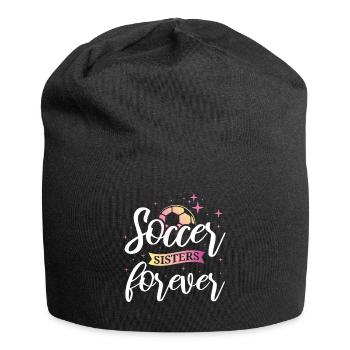 Soccer féminin, Football féminin, Football féminin - Bonnet en jersey - noir - Devant