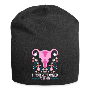 Endometriosis Women's Health Gynecological - Jersey Beanie - charcoal grey - Front