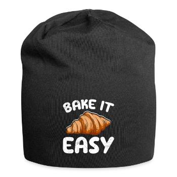 Bake It Easy Croissant Bread Baker Bake - Jersey Beanie - black - Front