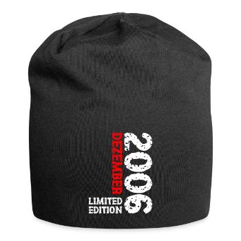 2006 December Limited Edition 17th Birthday Decoration - Jersey Beanie - black - Front