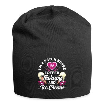 Drôle Psychiatrique - Bonnet en jersey - noir - Devant