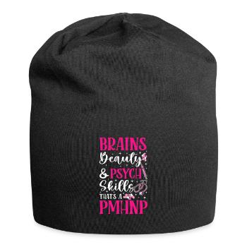 Soins infirmiers psychiatriquesPsychiatrique - Bonnet en jersey - noir - Devant