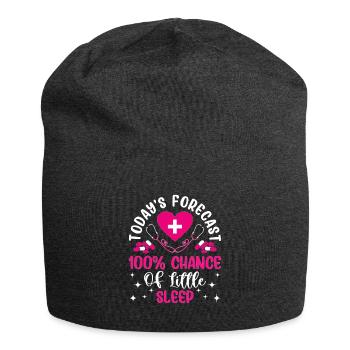 Drôle Psychiatrique - Bonnet en jersey - charbon - Devant