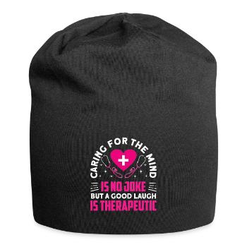 Drôle Psychiatrique - Bonnet en jersey - noir - Devant
