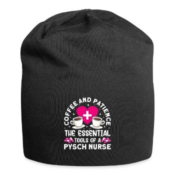 Drôle Mental Soins Infirmiers Psychiatrique - Bonnet en jersey - noir - Devant