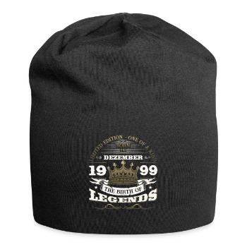 December Vintage 1999 24th Birthday Legend - Jersey Beanie - black - Front