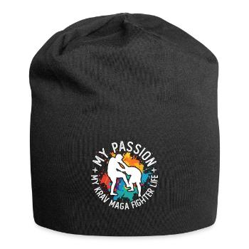 Krav Maga Fighter My Passion My Krav Martial Arts - Jersey Beanie - black - Front
