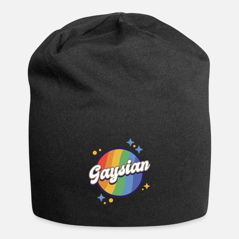 Radiant Pride Spectrum - Jersey Beanie - black