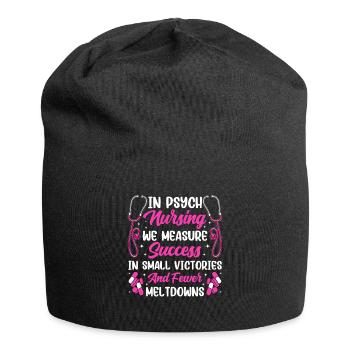 Drôle Psychiatrique - Bonnet en jersey - noir - Devant