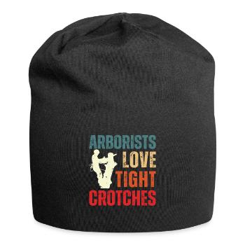 Bûcheron tronçonneuse arboriste - Bonnet en jersey - noir - Devant