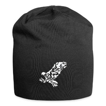 Adler Raubvogel Adler Silhouette - Jersey-Beanie - Schwarz - Vorne