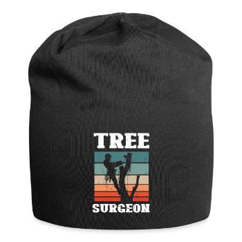 Bûcheron tronçonneuse arboriste - Bonnet en jersey - noir - Devant