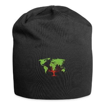 Bûcheron tronçonneuse arboriste - Bonnet en jersey - noir - Devant