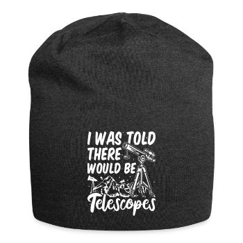 Astronom Star Gaze Nacht Himmel Enthusiast - Jersey-Beanie - Anthrazit - Vorne