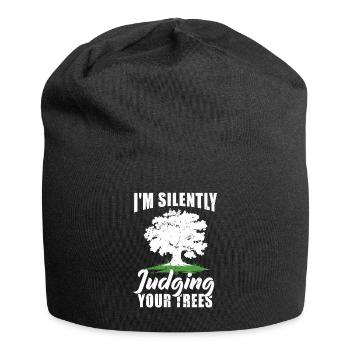 Bûcheron tronçonneuse arboriste - Bonnet en jersey - noir - Devant
