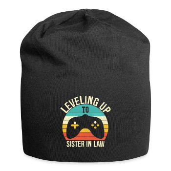 Aufstieg zur Schwägerin - Jersey-Beanie - Schwarz - Vorne