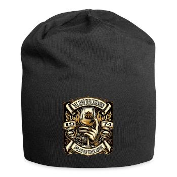 50e anniversaire homme Vintage 1974 année des légendes - Bonnet en jersey - noir - Devant