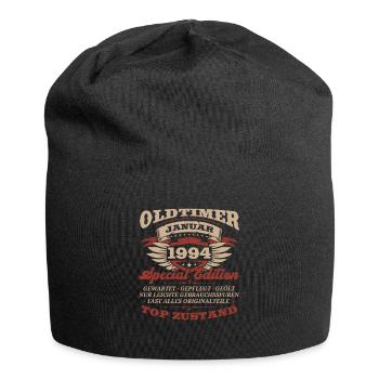 30th birthday classic car January vintage 1994 - Jersey Beanie - black - Front