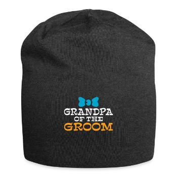 Grandpa Gifts - Jersey-Beanie - Anthrazit - Vorne