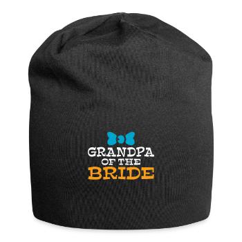 Grandpa Gifts - Jersey-Beanie - Schwarz - Vorne