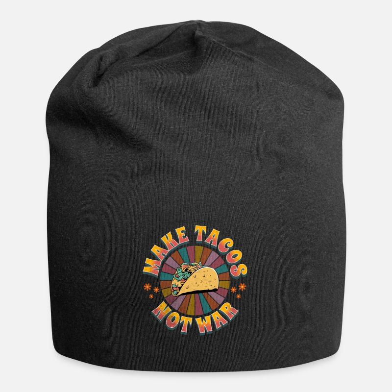 Taco - Jersey-Beanie - Schwarz
