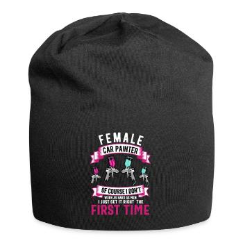 Peintre De Voiture Hommes Papa Garçon Peintre De Carrosserie Automobile - Bonnet en jersey - noir - Devant
