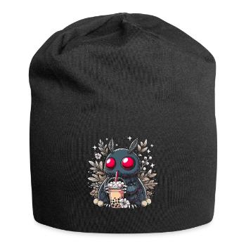 Thé à bulles Mothman - Bonnet en jersey - noir - Devant
