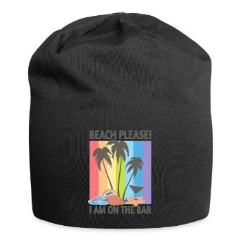 Plage s'il vous plait - Bonnet en jersey - noir - Devant