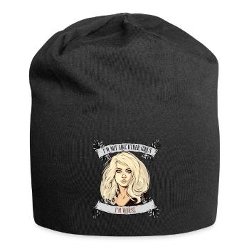 I'm not like other women, I'm worse - Jersey Beanie - black - Front