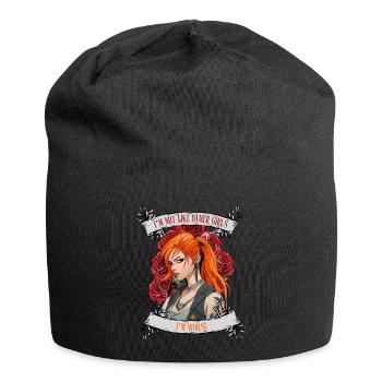 I'm not like other women, I'm worse - Jersey Beanie - black - Front